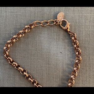 BN Southhill Designs Rose Gold Rolo Bracelet